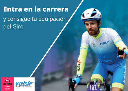 Campaña de Italsan Entra en la carrera y consigue tu equipación del Giro Campaña de Italsan Entra en la carrera y consigue tu equipación del Giro